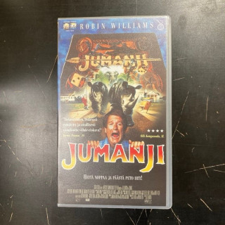 Jumanji VHS (VG+/M-) -seikkailu-